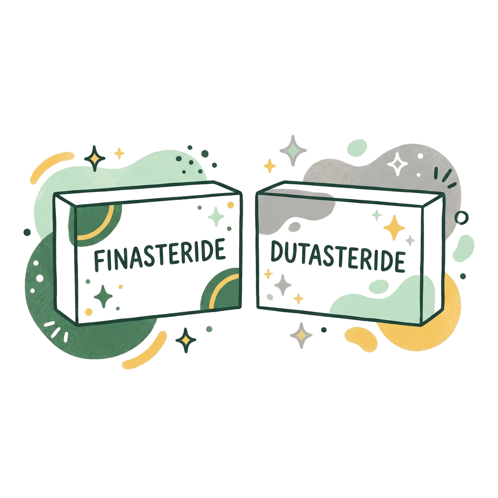 Finasteride and Dutasteride for hair loss
